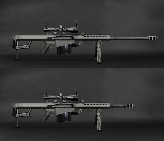 SVOBODA BARRETT SOCOM GEAR 全鋼M107 M82A1彈殼彈出式GBB狙擊手 (29吋/黑色)