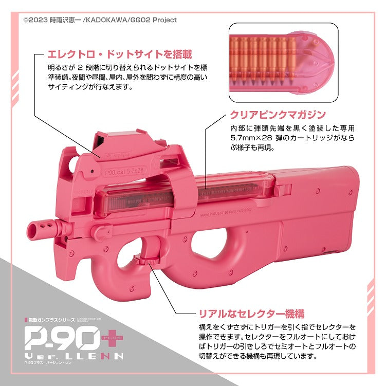 P90 Plus+ 電動步槍版LLENN – 與《刀劍神域外傳 Gun Gale Online II》聯名機型