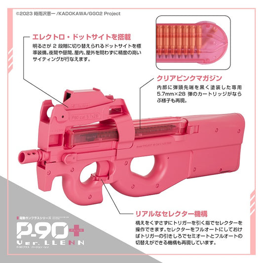 P90 Plus+ 電動步槍版LLENN – 與《刀劍神域外傳 Gun Gale Online II》聯名機型