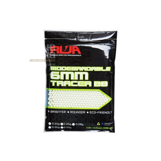 RWA 6mm 氣槍曳光彈 BB 彈（PLA BIO 曳光彈，0.25 克，3000 發/袋）